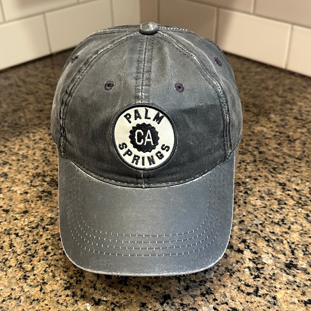 Outdoor Cap Platinum Series Baseball Cap Distressed Charcoal